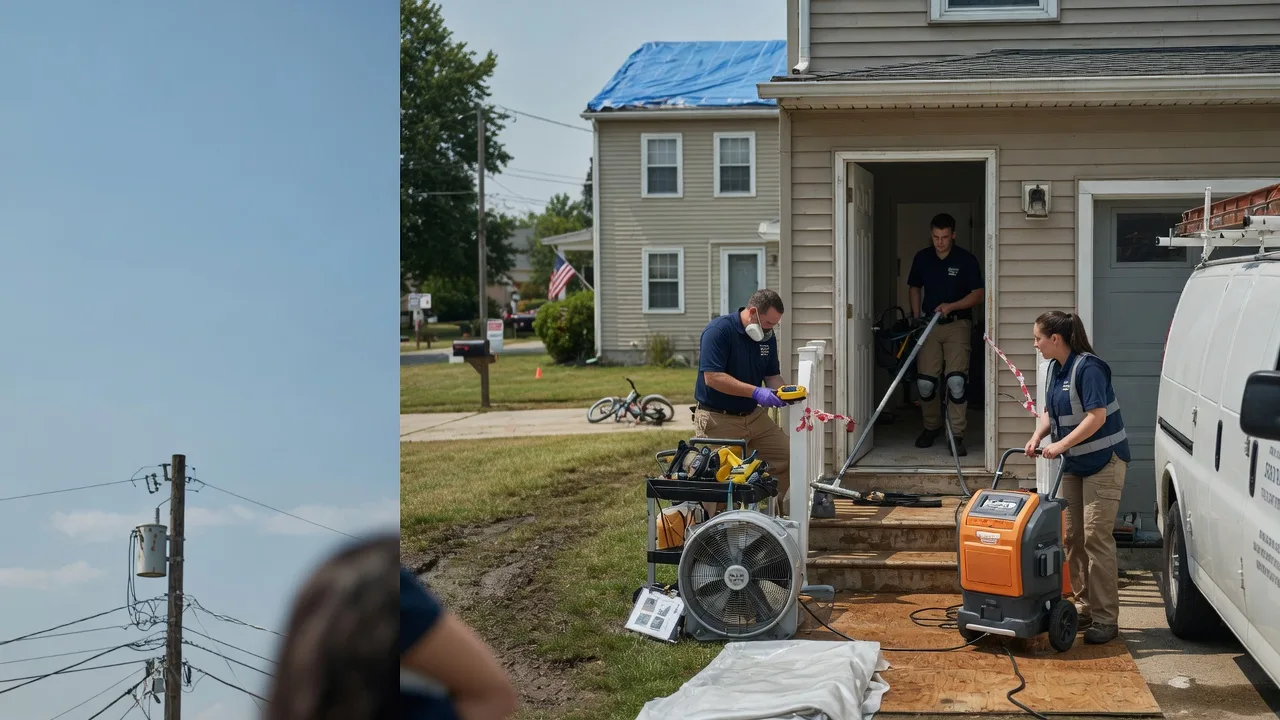 Water Damage Repair in Hudson, ME near me